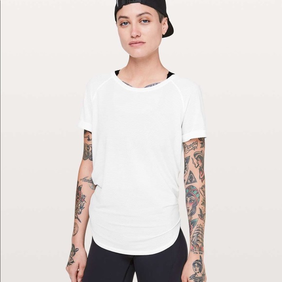 Lululemon Open Up Tie Back Tee - Picture 6 of 7